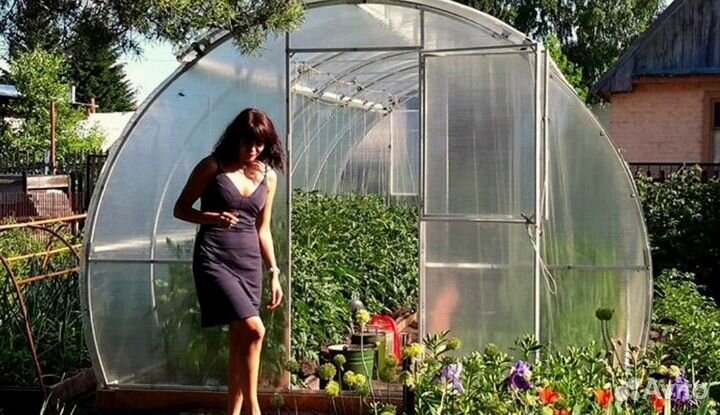 Теплица из поликарбоната