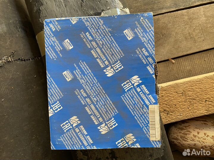 Тормозные колодки задние nissan