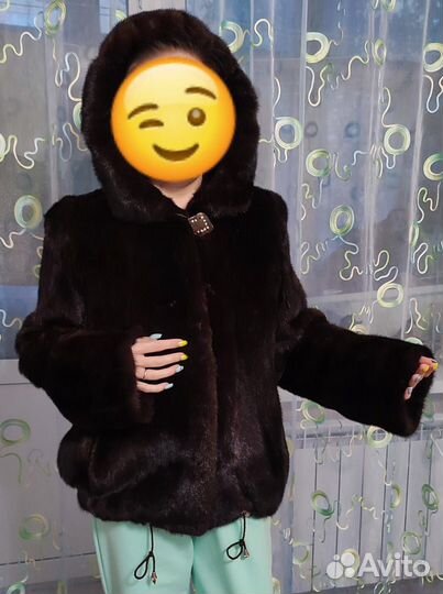 Шуба норковая 46 бу
