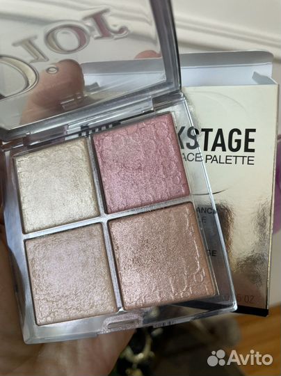 Dior backstage хайлайтер, 001, 004