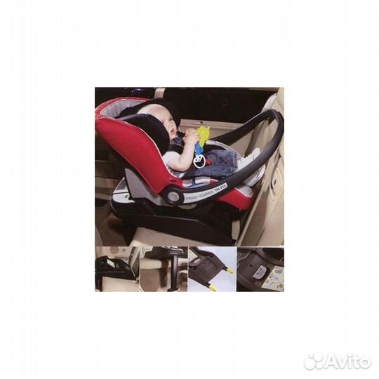 Детское автокресло+ база от 0 peg perego