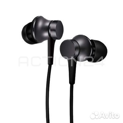 Наушники Xiaomi Mi Earphones Piston Basic (черный)