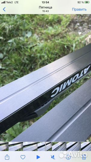 Беговые лыжи atomic Combi Pro Cs1 + крепы бонусом