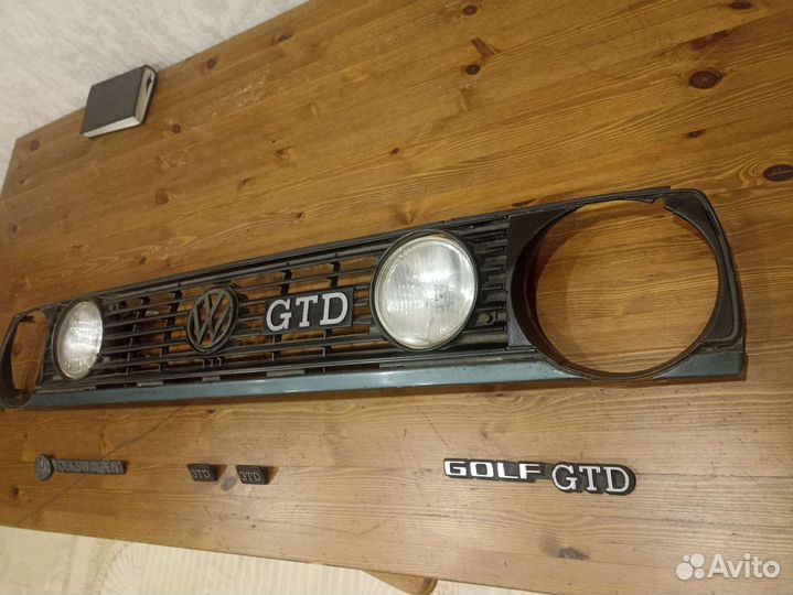 Решётка радиатора гольф 2 GTD дизель