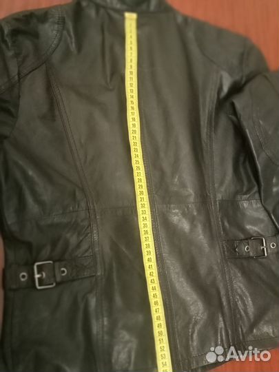 Куртка кожаная женская 48 50
