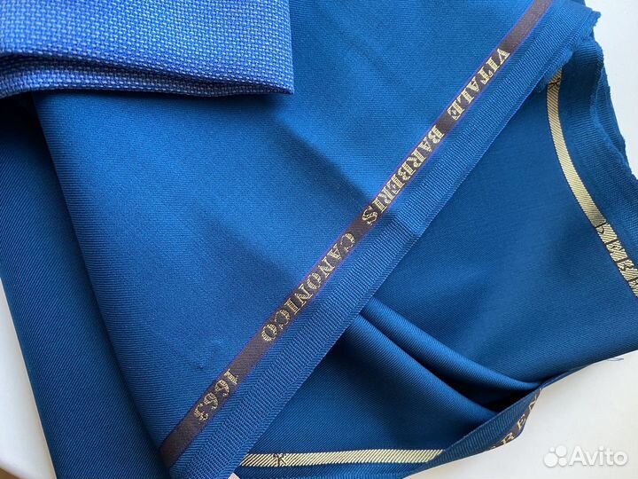 Отрезы итальянской костюмной шерсти из Бьеллы