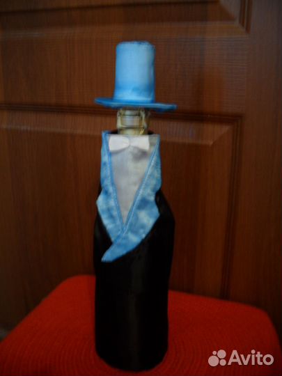 Украшение на шампанское (пара) № 3