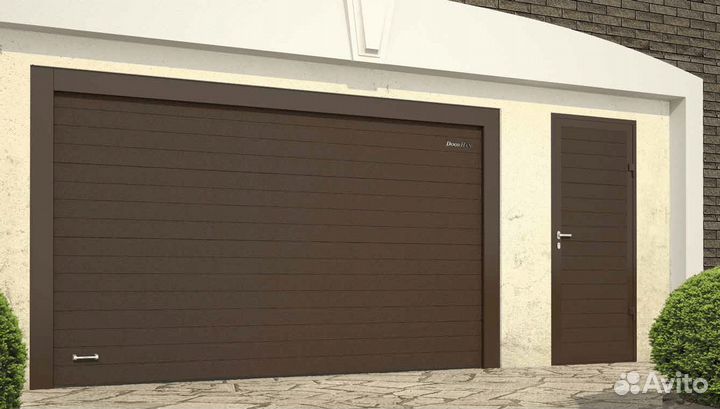 Ворота подьемные секционные