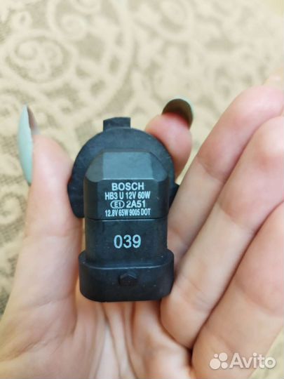 Лампа автомобильная галогенная Bosch Pure Light