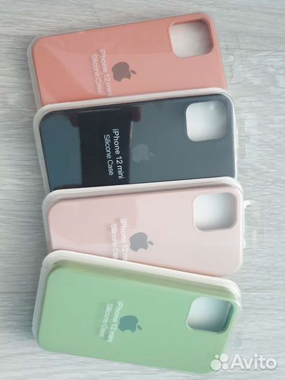 Чехлы силиконовые Samsung, Honor, iPhone 12 mini