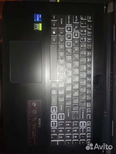 Ноутбук acer nitro 5 (intel core i7/ rtx 3070)
