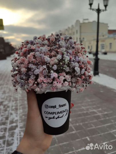 Букет из гипсофилы