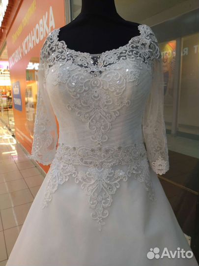 Свадебное платье 46-48 новое