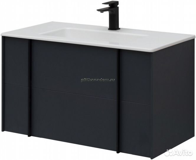 Allen Brau Reality 1.32006.AM Тумба с раковиной, антрацит матовый