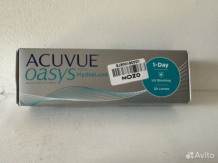 Линзы acuvue oasys 3.75