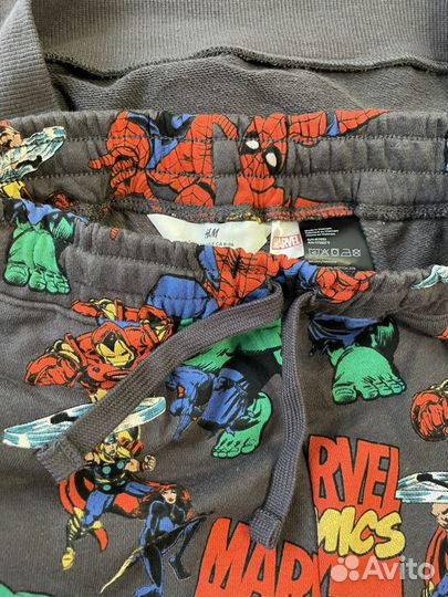 Комплект для мальчика H&M marvel 134