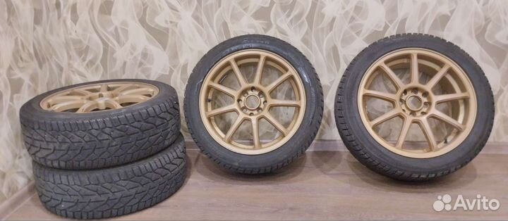 Колёса в сборе на зимней резине r17