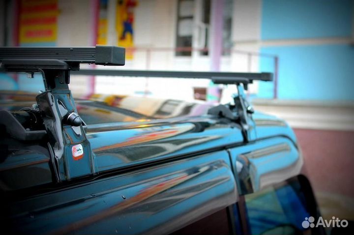 Багажник на гладкую крышу Dromader Квадрат сталь