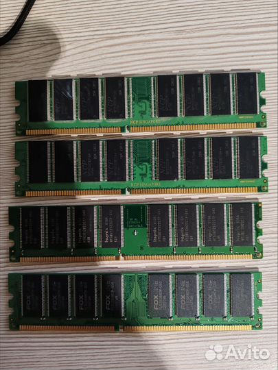 Оперативная память DDR1 1gb