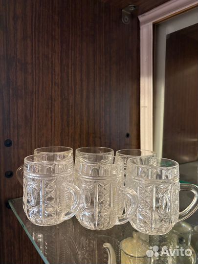Хрустальные кружки