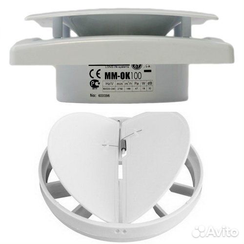 Сверхтонкий бесшумный вытяжной вентилятор Mmotors