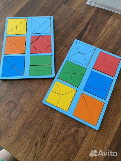 Пазл larsen, мемо, квадраты никитина, развивашки