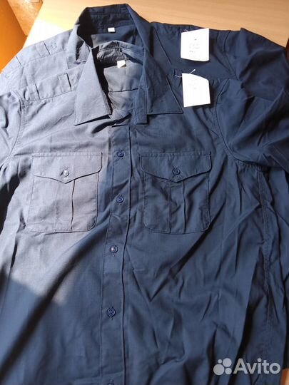Новые военные рубашки (синие, оливковые)