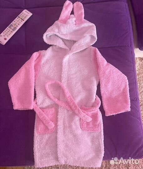 Махровый халат детский