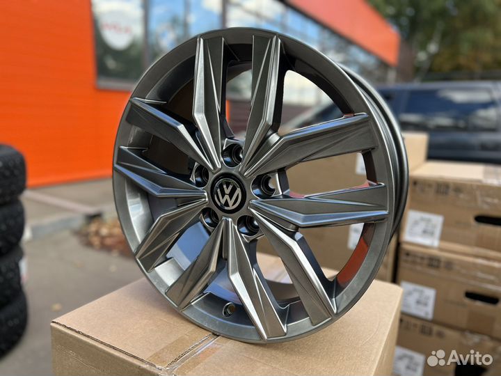 Новые литые диски R17 на Volkswagen Tiguan