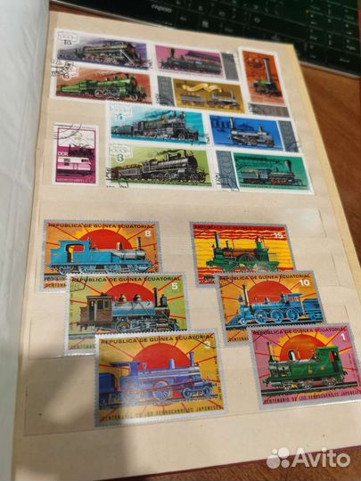 Альбом с почтовыми марками коллекция марок