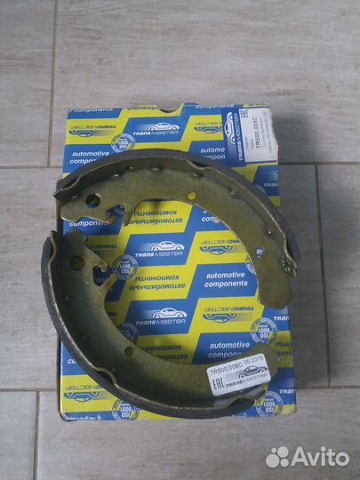 Колодки барабанного тормоза