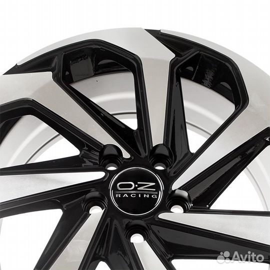 Литые диски 1579 (REW005) 16*7.0 5*100 ET38 DIA73.1 Black Machined Face