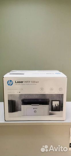 Мфу лазерное HP Laser 135wr новый