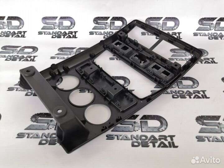 Консоль Приора 2 центральная черный мат 1DIN