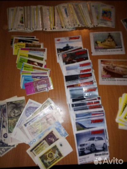 Фантики от жвачек