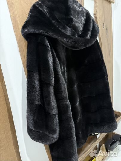 Шуба норковая Blackglama (р52)