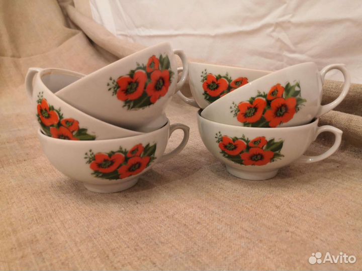 Чайные чашки набор