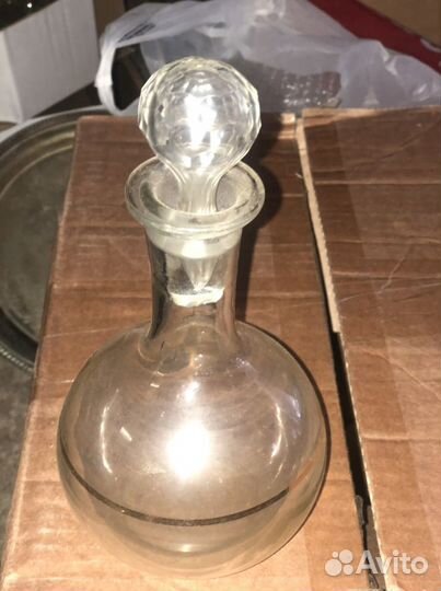 Графин для водки СССР 50-е годы прошлого века