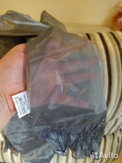 Палантин женский Ив Роше Серебристый