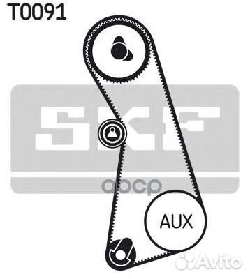Комплект ремня грм vkma01001 Skf