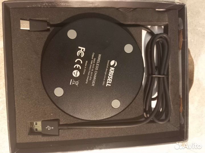 Беспроводная зарядка Krusell Sunne