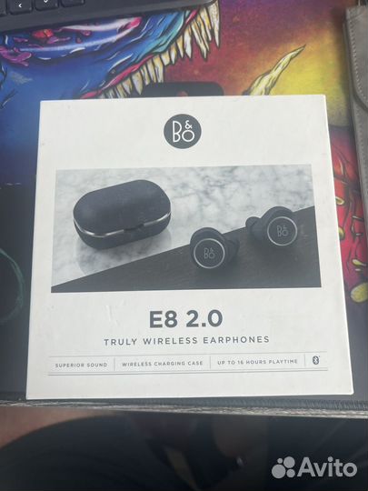 Беспроводные наушники bang olufsen E8 2.0