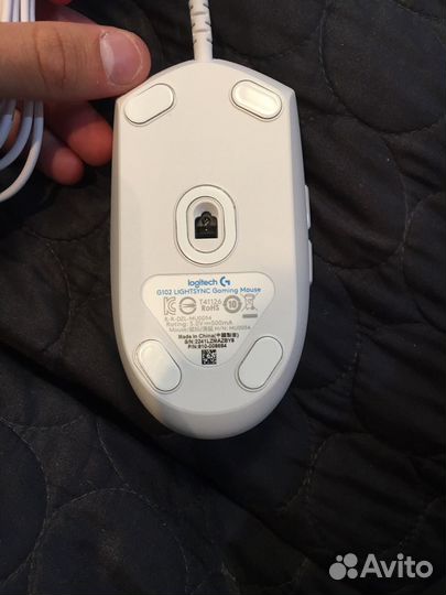 Игровая мышь logitech g102