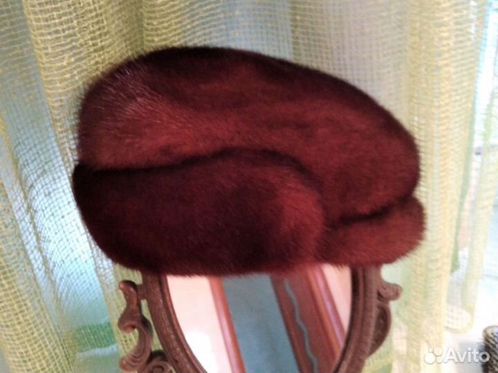 Шапка норковая мужская