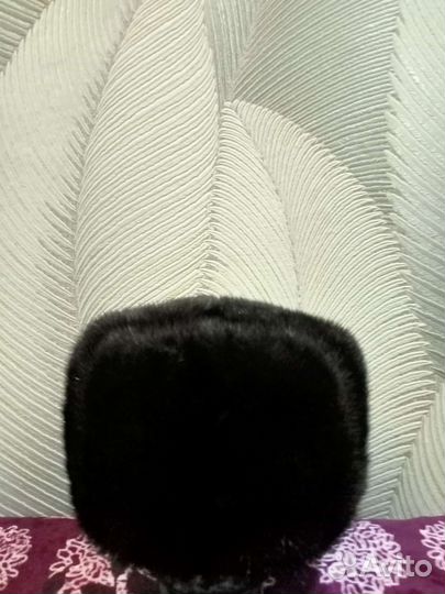 Норковые шапка мужская 58 размер