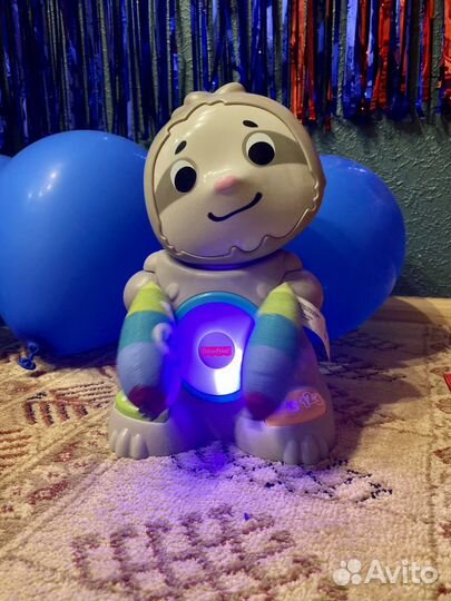 Музыкальная игрушка Fisher Price Линкималс Ленивец