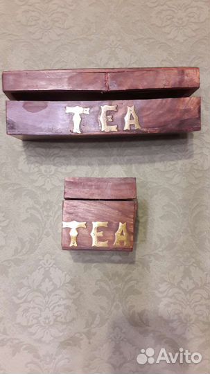 Шкатулки чайные Индия