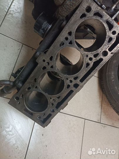 Блок двигателя renault logan 1.4