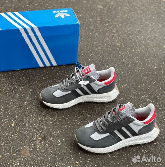 Adidas мужские кроссовки лето 43