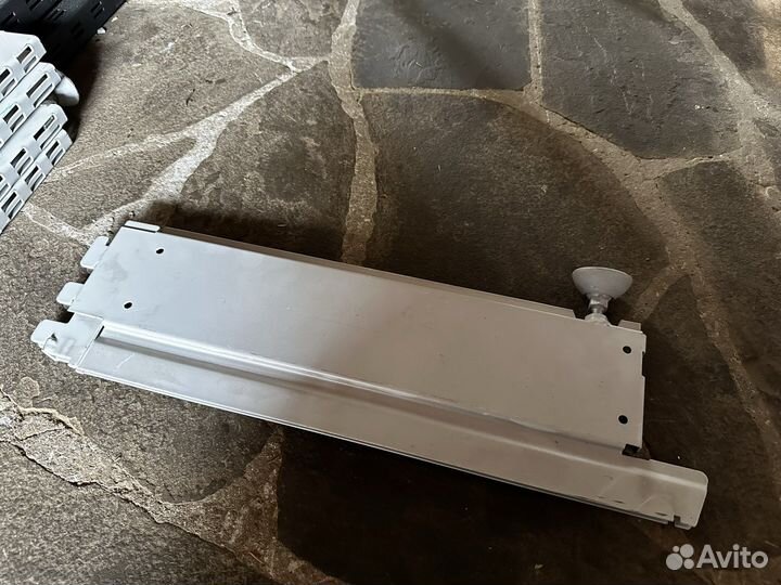 Боковина шарнирная опора стеллажа 20 шт серые